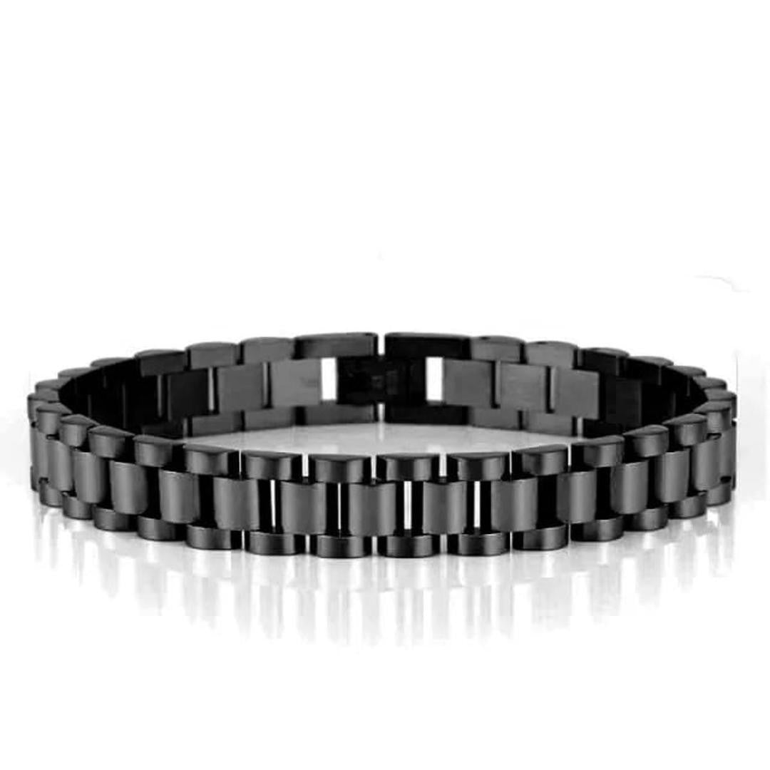 Unisex Adjustable Stainless Steel Chain Bracelet