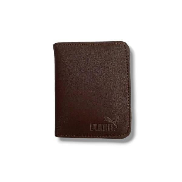 Unisex Leather Bi-Fold Wallet –