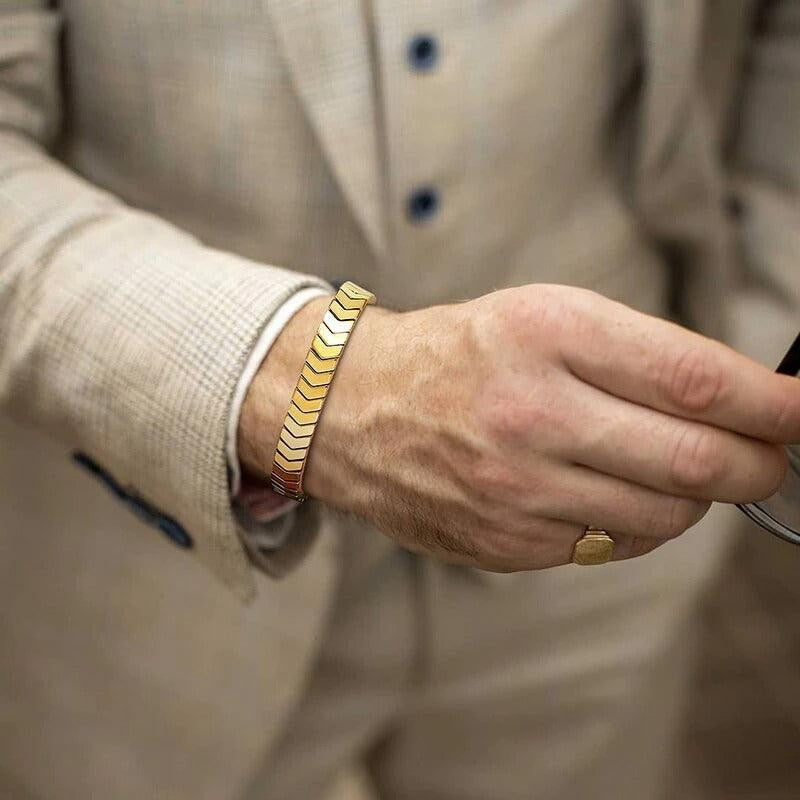 Full Handmade Natural Hematite Bracelet Minimalist Men Women Braided Braclet Adjustable Yoga Arrows Braslet Fashion Jewelry